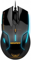 Mouse Gaming Newmen N500 (Negru) foto