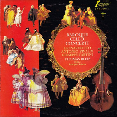 VIVALDI / LEO / TARTINI : Baroque Cello Concerti (vinil) foto