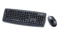 Kit tastatura si mouse Genius KM130 USB BLACK foto