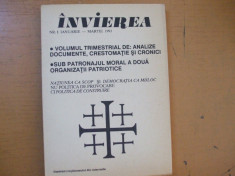 Invierea 1993 miscarea legionara liga adevarului istoric S. Milcoveanu foto