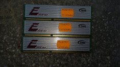Kit memorie Ram 6 Gb DDR3 / Triple Chanell / Team Group / 1333 Mhz /Gaming (O11) foto