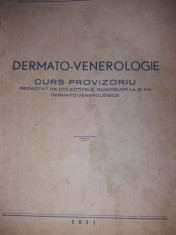 DERMATO-VENEROLOGIE CURS PROVIZORIU 1951 foto