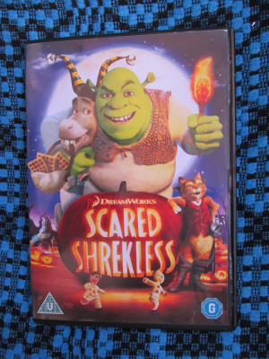 SCARED SHREKLESS - 1 DVD ORIGINAL FILM ANIMATIE - CA NOU! foto