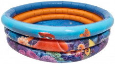 Piscina gonflabila pentru copii , 100cm, 3 inele, Fiding Nemo , Disney foto