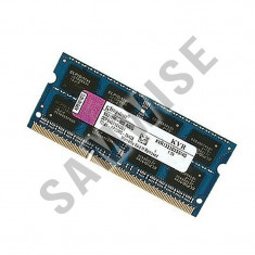 Memorie 4GB DDR3 1600MHz Kingston SODIMM 2Rx8 PC3 foto