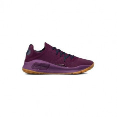 Adidasi Barbati Under Armour Curry 4 Low Merlot 3000083500 foto