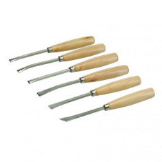 Set dalti pentru sculptura 6 piese , Silverline Carving Chisel Set 6pce foto