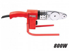 Plita lipit PPR , trusa metal , 800 W , 3 bac-uri m Raider Power Tools RD-PW01 foto