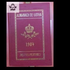 Almanach Gotha 1904 - annuaire genealogique, diplomatique et statistique