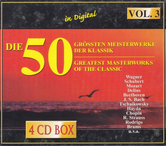 CD Clasic: 50 Greatest Masterworks of the Classic ( box cu 4 CD-uri )