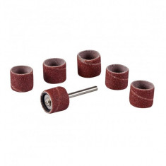 Set tambur pentru slefuit 7 piese ,12.70mm (1/2&amp;quot;) , 80 grif , 3.17mm ,... foto