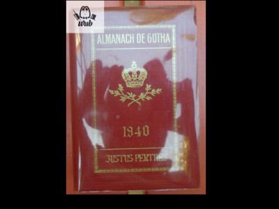 Almanach Gotha 1940 - annuaire genealogique, diplomatique et statistique foto