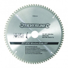 Disc , panza circular TCT UPVC Window Blade 80T , 250 x 30 - 25, 20, 16mm ,... foto