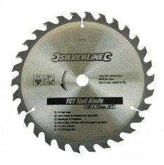 Disc circular TCT 30T0 ? , 30 dinti , 190 mm x 16 mm , Silverline TCT Nail ... foto