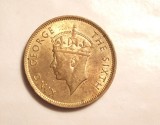 HONG KONG 10 CENTI 1948 -UNC