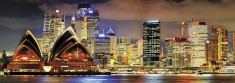 Puzzle Educa 1000 piese Panorama Sydney at Night foto