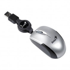 MOUSE GENIUS MICRO TRAVELER SILVER USB foto