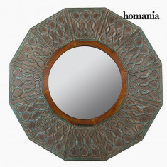 Oglinda Rotund Bronz - Vintage Colectare by Homania foto