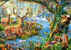 Puzzle Castorland 500 Adrian Chesterman: Forest life foto