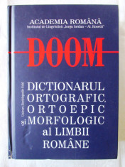 Dictionarul ortografic, ortoepic si morfologic al limbii romane -DOOM, Ed 2 2010 foto