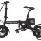 Bicicleta electrica MonkeyBoard DAT-EV, Pliabila, Autonomie 40-60 Km, Viteza 25 Km/h, Roti 12inch, 5 Viteze, Frana pe disc (fata + spate), Timp incarc