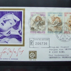 VATICAN 1982 - RELIGIE. SFANTA TERESA D AVILA, FDC (18)