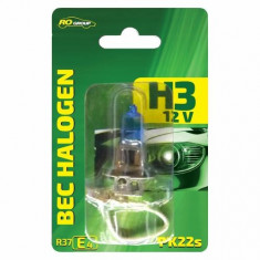 Bec auto cu halogen RoGroup H3 12V 55W 1 buc foto