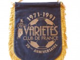 Fanion fotbal 1971 - 1991 Varietes Club de France sport football (Franta)