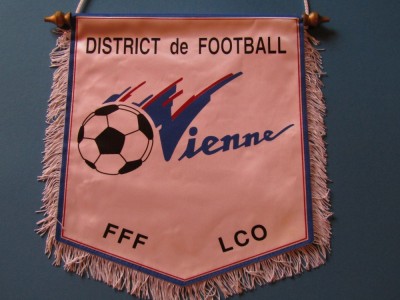 Fanion fotbal - Federatia Franceza (District de la Vienne) foto