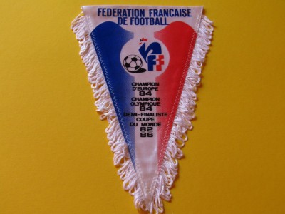 Fanion - Federatia de Fotbal din FRANTA foto