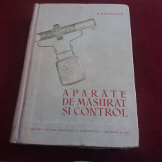 A BALACESCU - APARATE DE MASURAT SI CONTROL