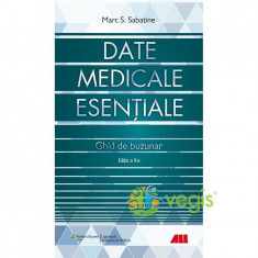 Date medicale esentiale. Ghid de buzunar ed.5 - Marc S. Sabatine foto