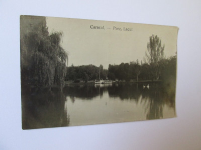 Carte postala foto Caracal-Olt circulata 1933 foto