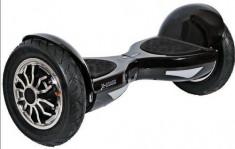 Scooter electric (hoverboard) Evolio X-Board L, viteza 12km/h, autonomie 17-20km, roti 10 inch, motor 2 x 250 W (Negru) foto