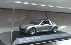 Macheta Smart Roadster Coupe W452 2003 - Minichamps 1/43 foto