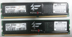 Memorii OCZ Fatality Edition 4 GB 2x2Gb OCZ2F8004GK PC2-6400 DDR2 5-4-4 v.2.1 foto