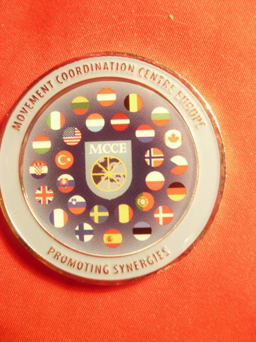 Placheta-Medalie-MCCE-Miscarea de Coordonare in Europa pt promovare legaturi ec