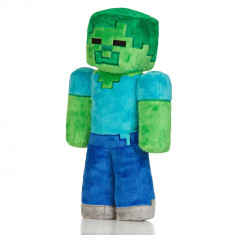 ORIGINAL Minecraft plush pack - STEVE ZOMBIE - 31 cm +Bratara CADOU !! foto