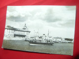 Ilustrata Galati - Portul circulat 1958