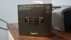 Webcam ( camera web ) Logitech C922 Pro Stream, 1080p cu 30 fps , 720p cu 60 fps foto