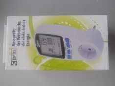 Priza cu contor energie, display LCD, max.16A, EMOS foto