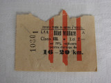 Raritate!!! Bilet vechi de tren CFR clasa III din anul 1925
