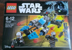 Lego Star Wars 75167 - Pachet de lupta Motocicleta Vanatorului de Recompense-nou foto