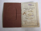 Carte de identitate sau alegator loc. Prisaca, jud. Caras-Severin, anul 1931