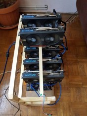OFERTA! Rig-uri minat 550 MH/s Ethereum. Se pot mina si alte monede foto
