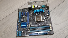 186S.Placa De Baza ASUS P7P55-M,4xDDR3,Socket 1156 foto