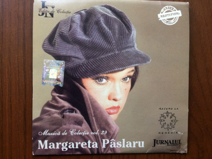 margareta paslaru cd disc selectii muzica usoara de colectie jurnalul national