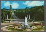 CPI B 10523 CARTE POSTALA - BUCURESTI. PARCUL LIBERTATII, AUTOBUZ, Circulata, Fotografie