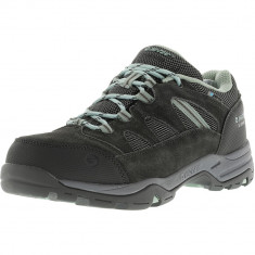 Hi-Tec dama Bandera Low Ii Waterproof Charcoal / Cool Grey Lichen Ankle-High Hiking Shoe foto
