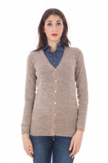 Cardigan dama Fred Perry 59453 Bej foto